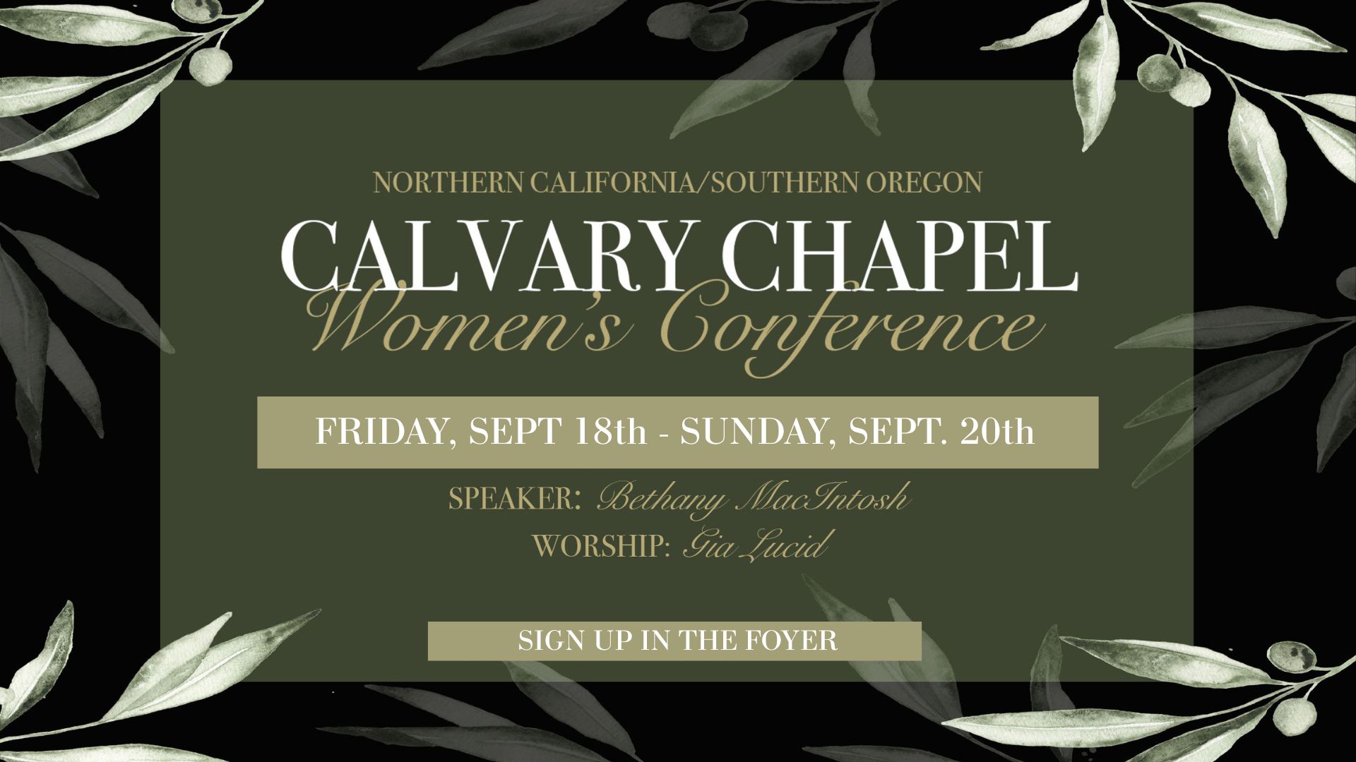 Calvary Chapel Women’s Conference