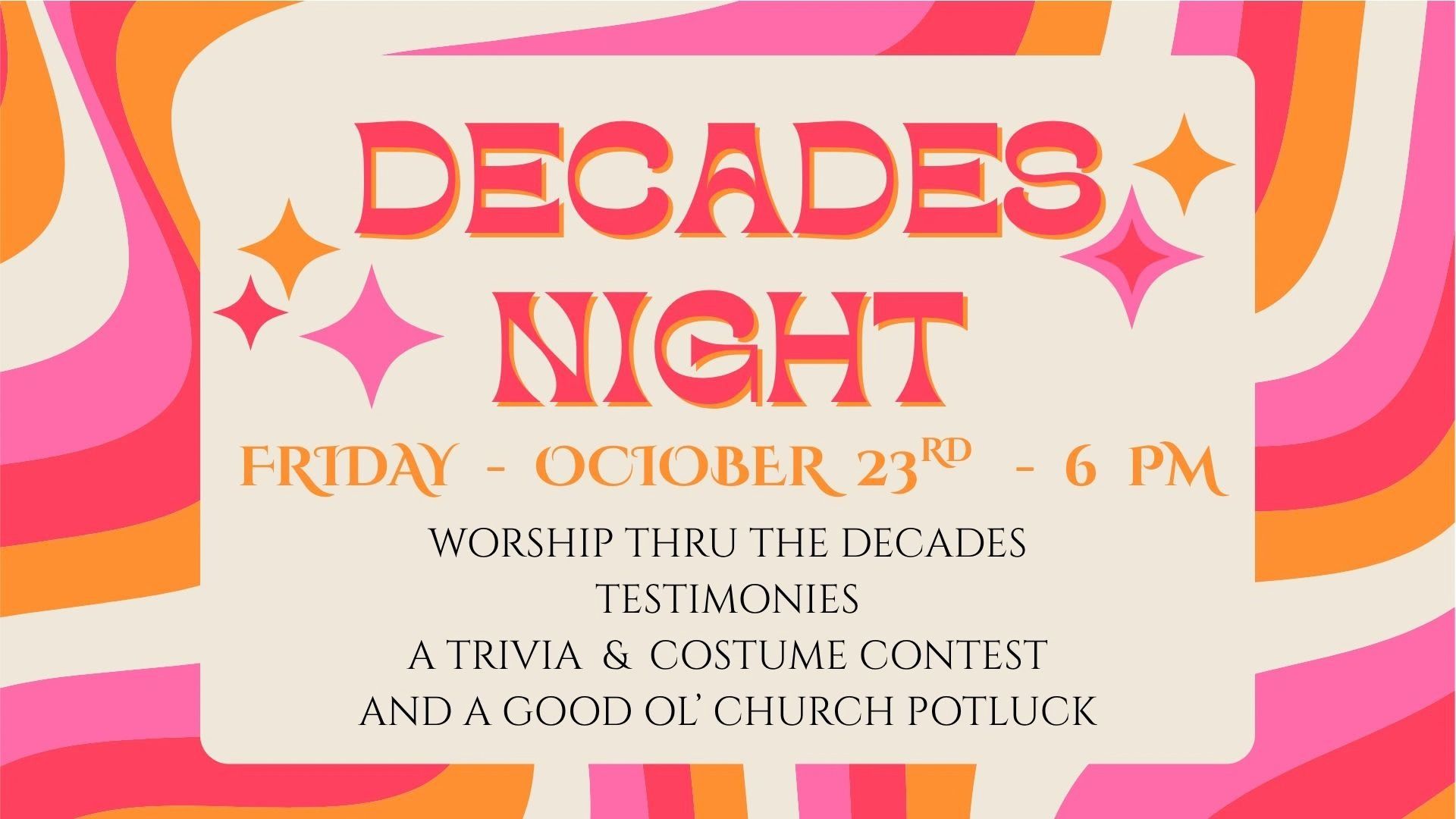 Decades Night