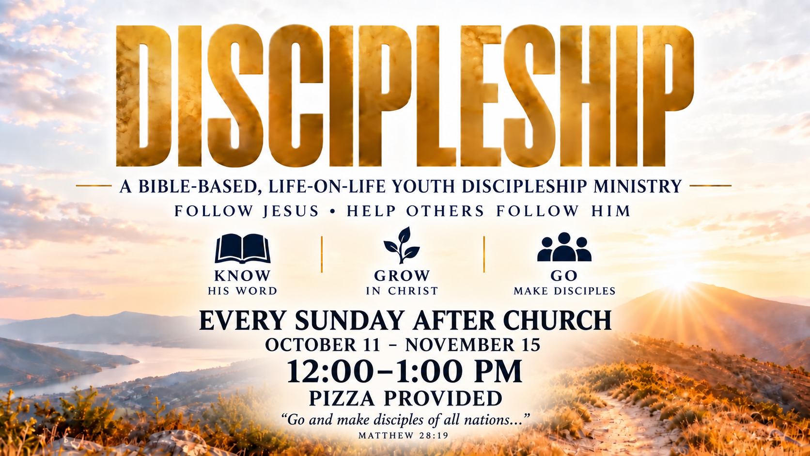 Discipleship